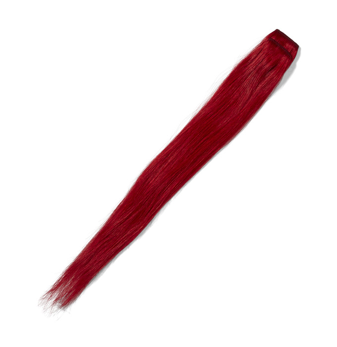 Pukačka s pravými vlasmi červená farba